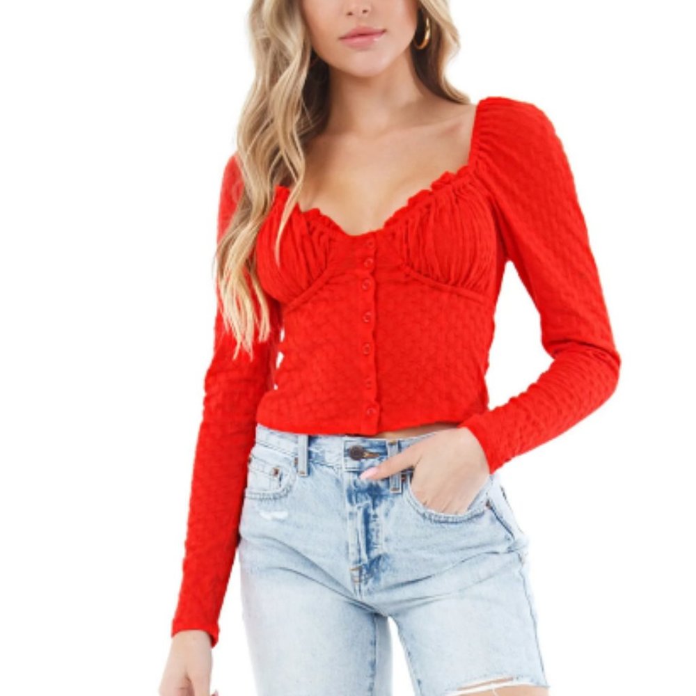 Free People Long Sleeve Shirt